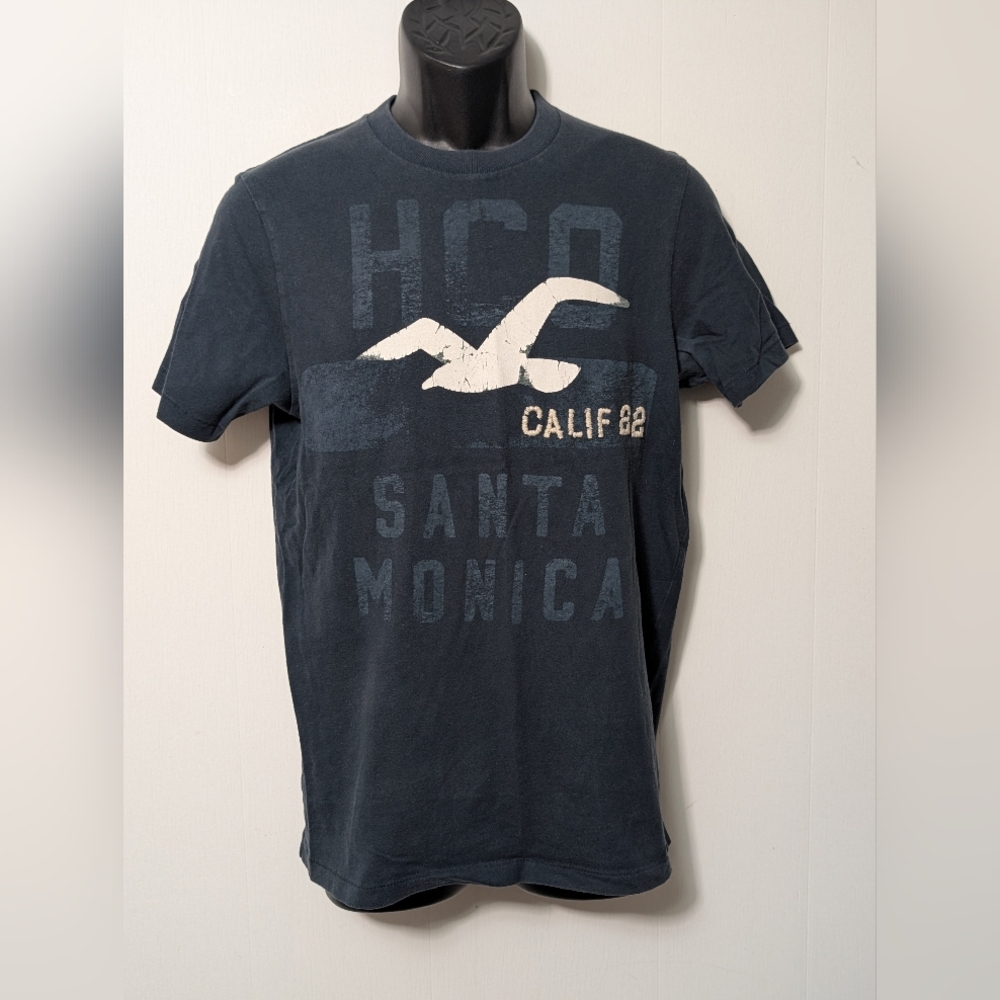 Men's Hollister California 22 Santa Monica Beach T-shirt Size Medium